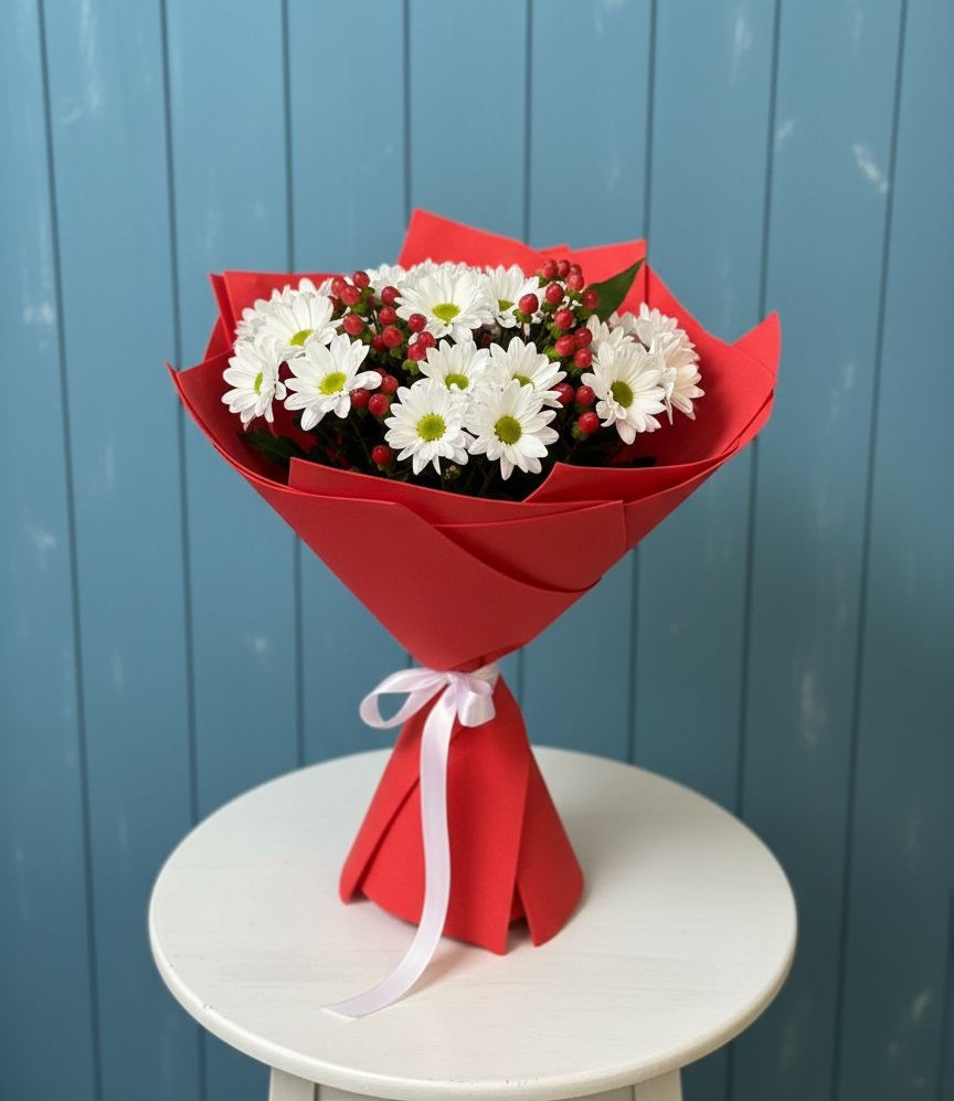 Букет цветов из: Хризантемы в Кондрово