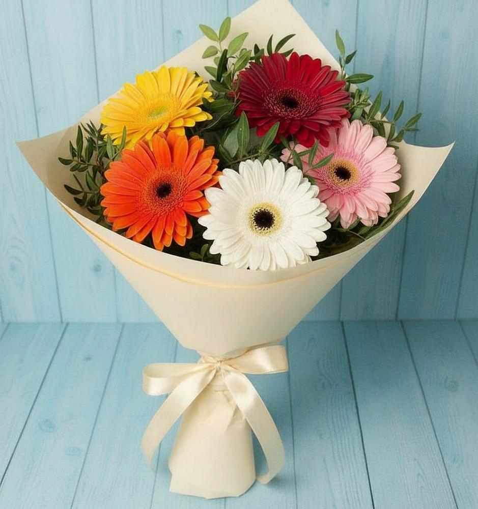 Букет цветов из: Герберы в Кондрово