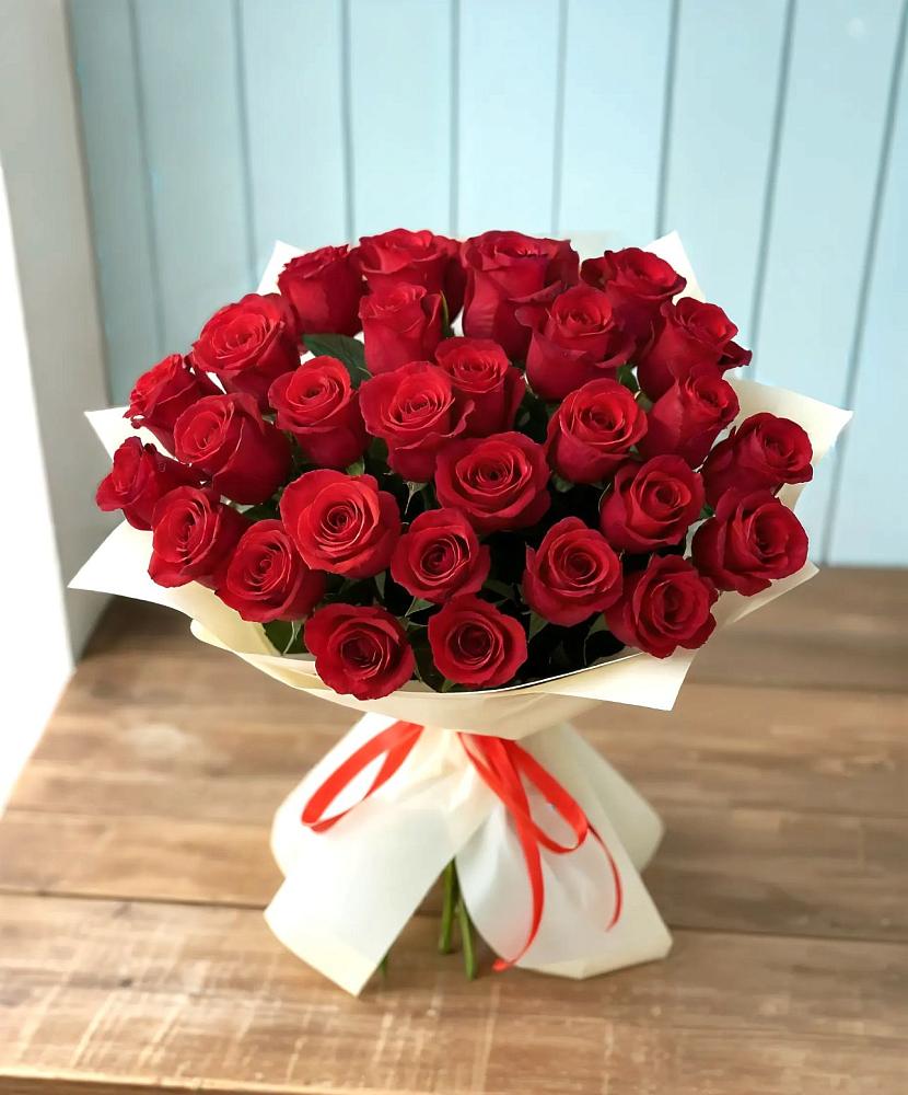 Букет 29 Красных роз в Кондрово