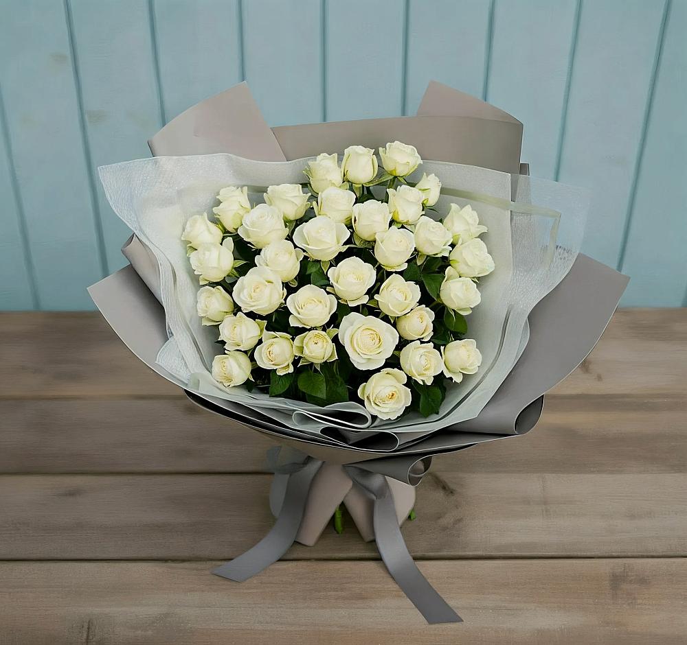Букет Белоснежная нежность в Кондрово
