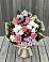 Букет цветов из: Альстромерии, Гвоздики, Розы и Хризантемы в Кондрово