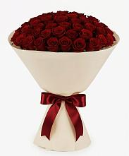 Букет 101 Бордовая роза Блэк Бакарра в Кондрово