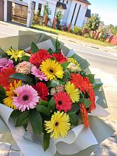 Букет цветов из:  Герберы #REPLACE_PRED# Кондрово