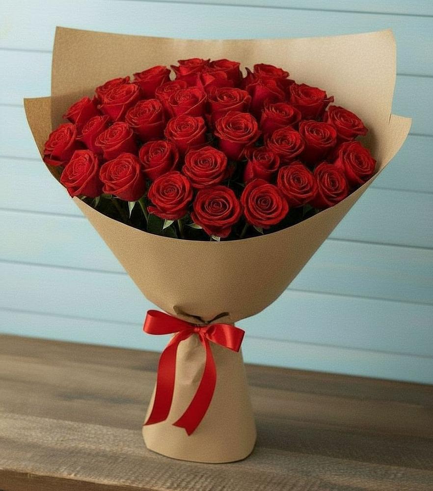 Букет Красные розы Милано в Кондрово