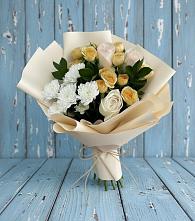 Букет цветов из:  Розы и Хризантемы в Кондрово
