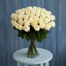 Букет 51 Белая роза Эдлесс Лав #REPLACE_PRED# Кондрово