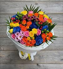 Букет цветов из:  Розы и Хризантемы #REPLACE_PRED# Кондрово