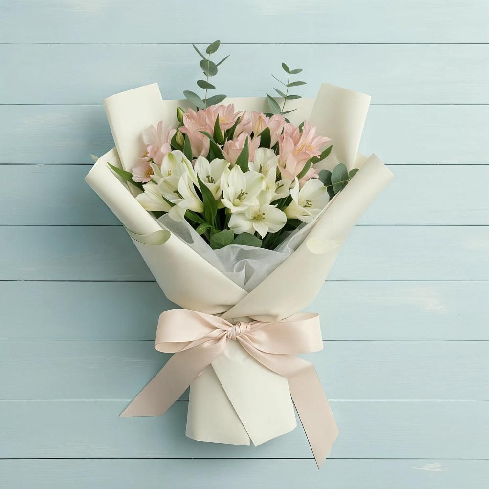 Букет цветов из: Альстромерии в Кондрово