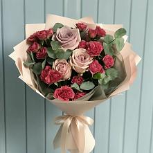 Букет цветов из:  Гвоздики и Розы #REPLACE_PRED# Кондрово
