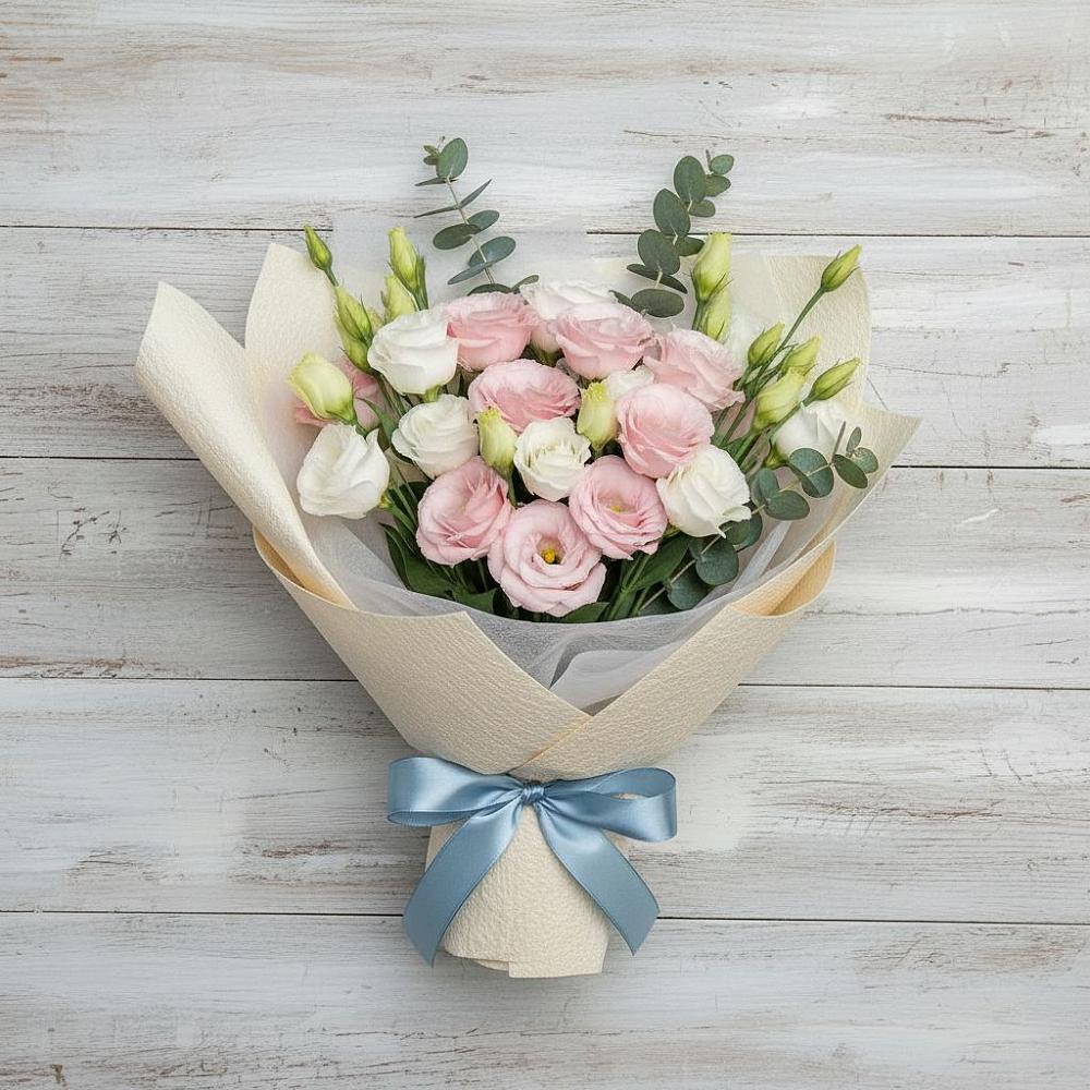 Букет цветов из: Лизиантусы в Кондрово